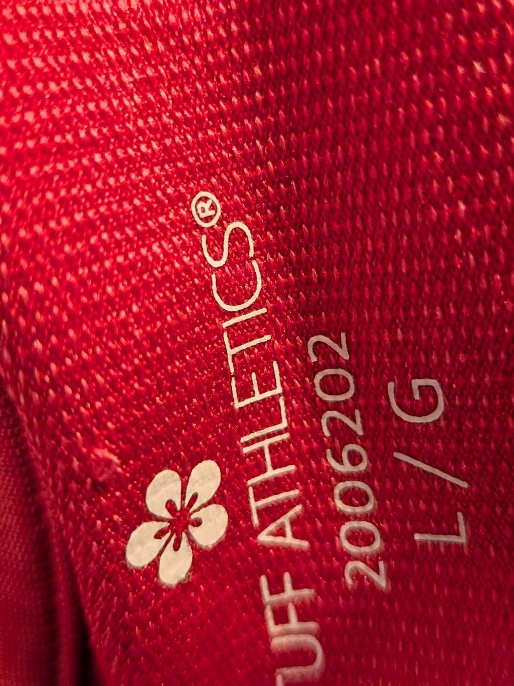 2/$15 Tuff Athletics Long-Sleeve Active Top in Rose - Picture 5 of 8